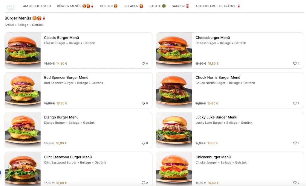 Menu_Cowboys Burger Saloon_Koblenz_immagine_1