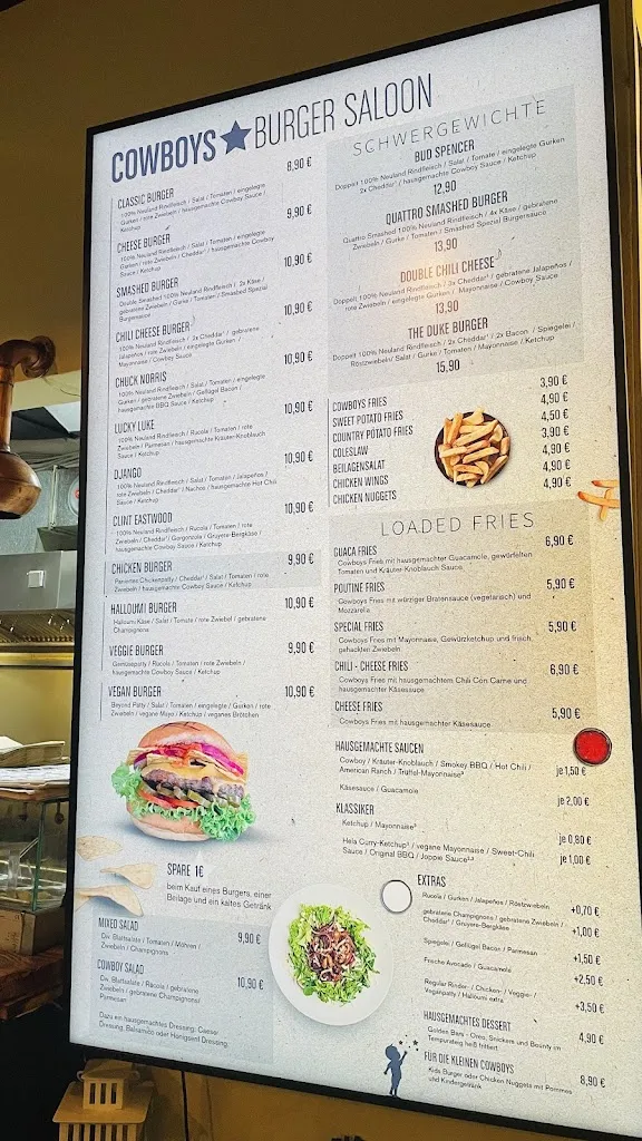 Menu_Cowboys Burger Saloon_Koblenz_immagine_2