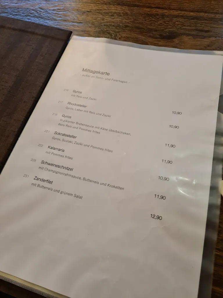 Menü_Restaurant Poseidon_Koblenz_Bild_1