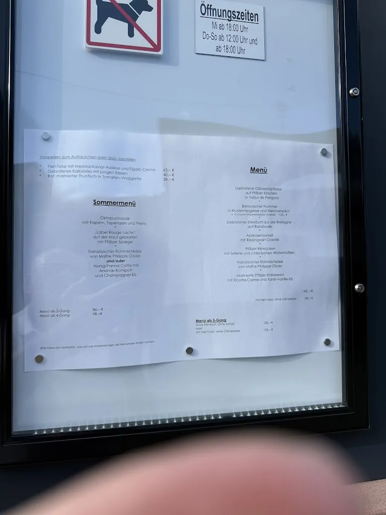 Menu_Hotel Restaurant Borst - Harry Borst_Maßweiler_image_1