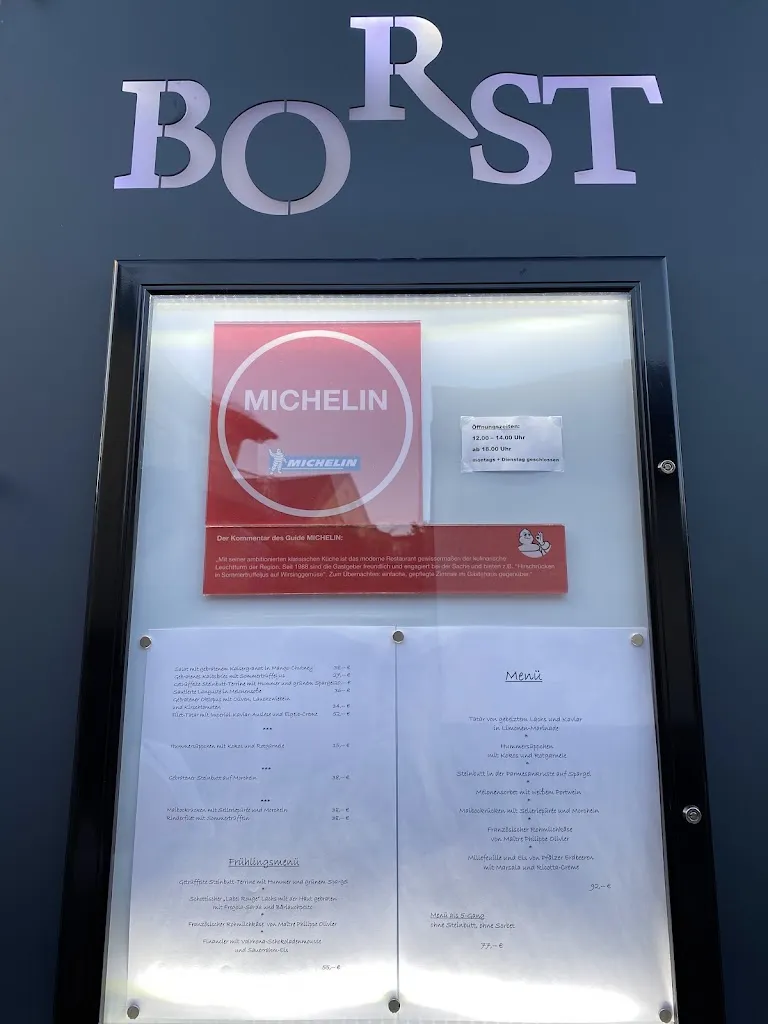 Menu_Hotel Restaurant Borst - Harry Borst_Maßweiler_image_2