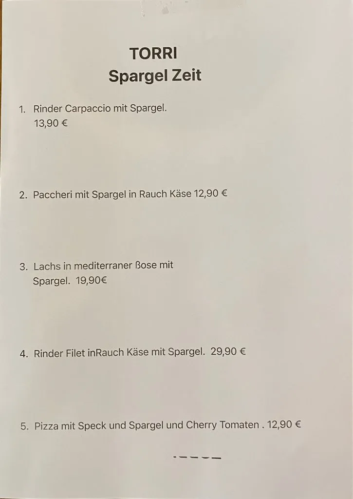 Menu_Ristorante & Pizzeria Torri_Mayen_image_3