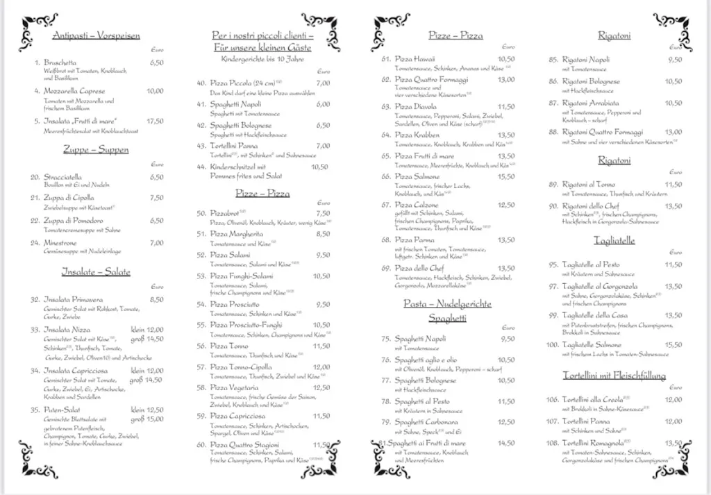 Menu_Restaurant - Pizzeria Rossini GmbH_Mayen_image_1