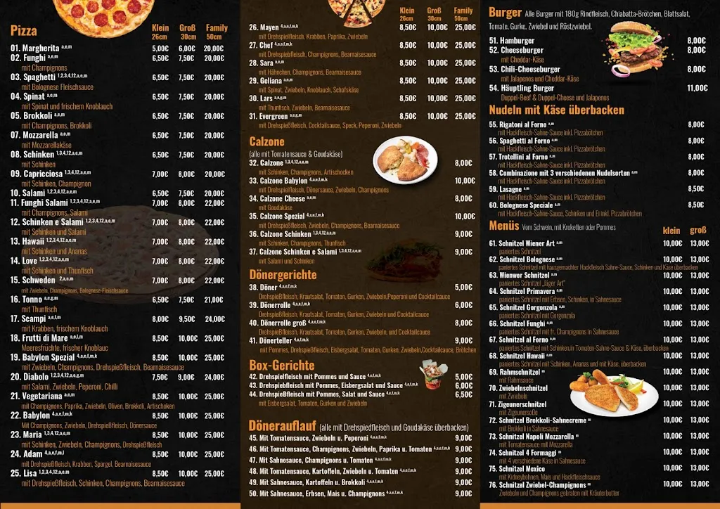 Menu_Pizzeria Babylon_Mayen_immagine_1