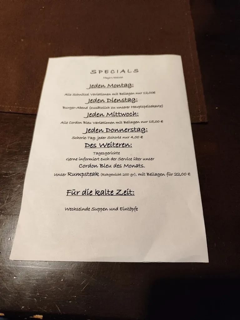 Menu_Gaststätte Mayer’s Rheintal_Rhein_image_3