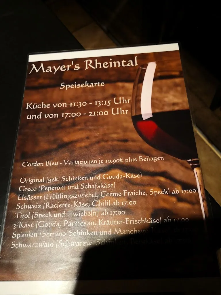 Menu_Gaststätte Mayer’s Rheintal_Rhein_image_4