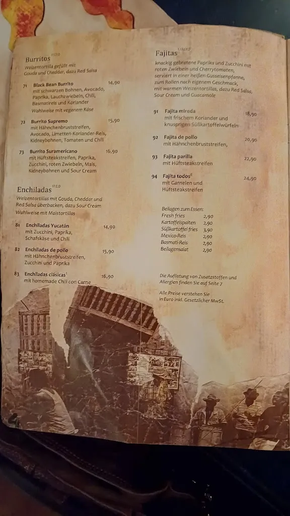 Menu_Hemingways Cocktail Lounge Restaurant Café_Rhein_image_2