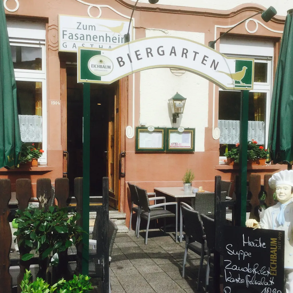 Zum Fasanenheim restaurant in Rhein