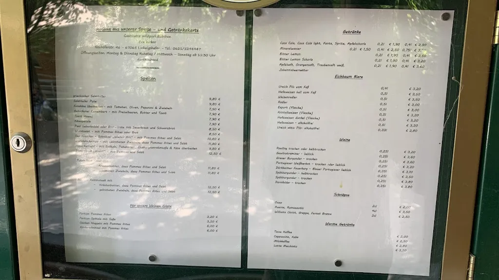 Menu_Wildparkstübchen - Ludwigshafen am Rhein_Rhein_image_2