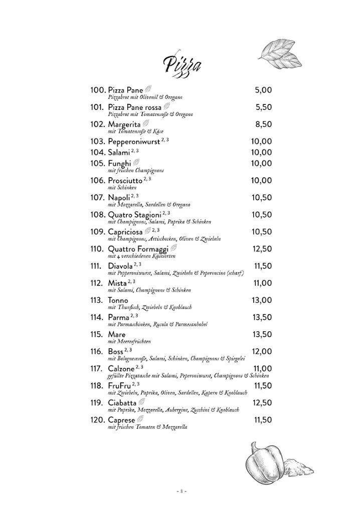 Menu_Ristorante Pizzeria La Perla_Rhein_image_2