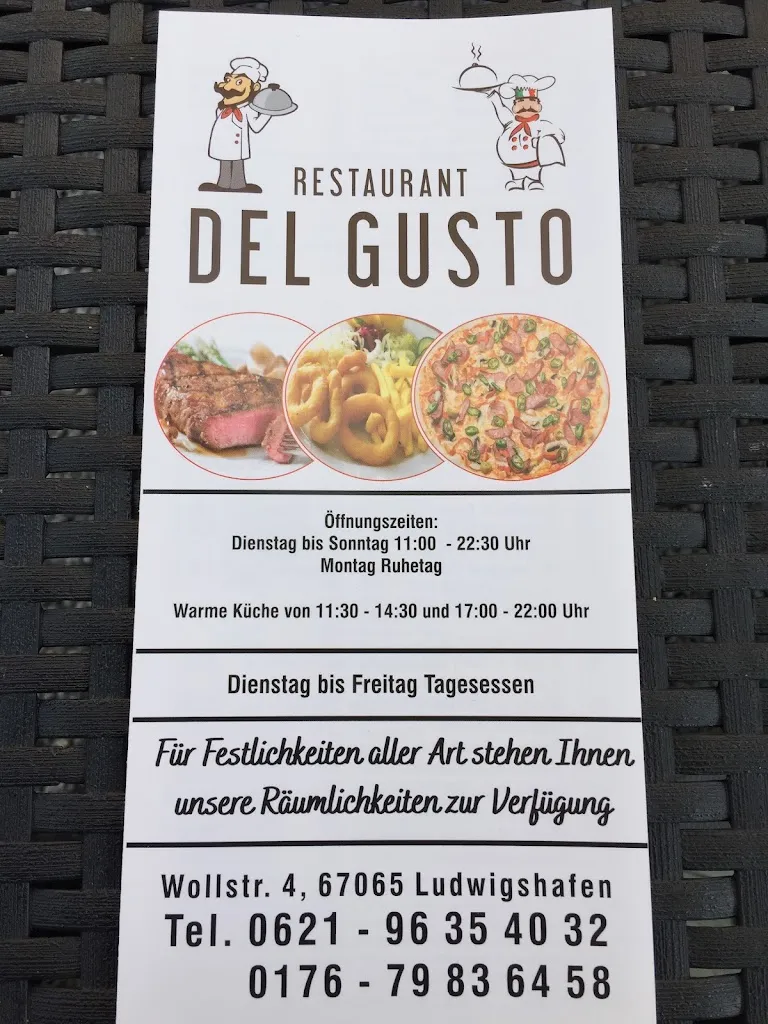 Menu_Restaurant Del Gusto_Rhein_image_1