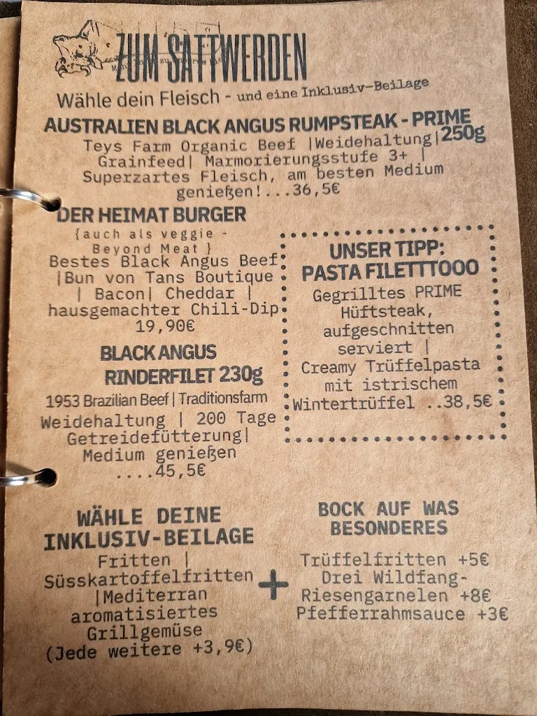 Menü_Restaurant Heimat_Mannheim_Bild_1