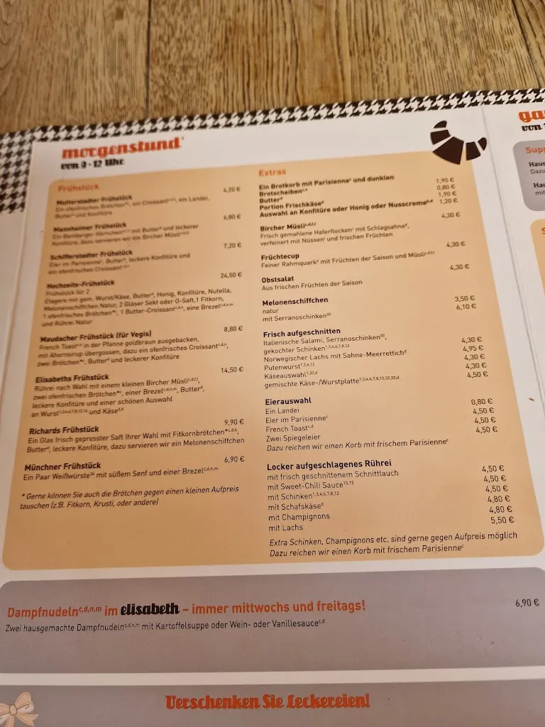 Menu_Cafe Elisabeth_Mutterstadt_immagine_1