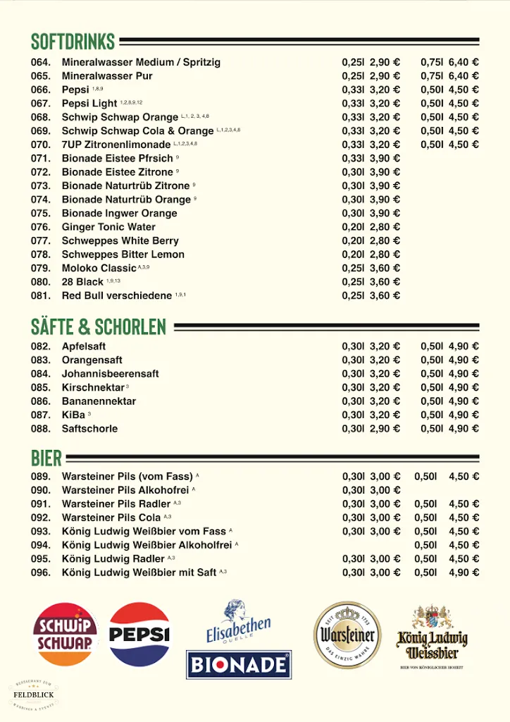 Menu_Restaurant zum Feldblick - Weddings & Events_Mutterstadt_immagine_1