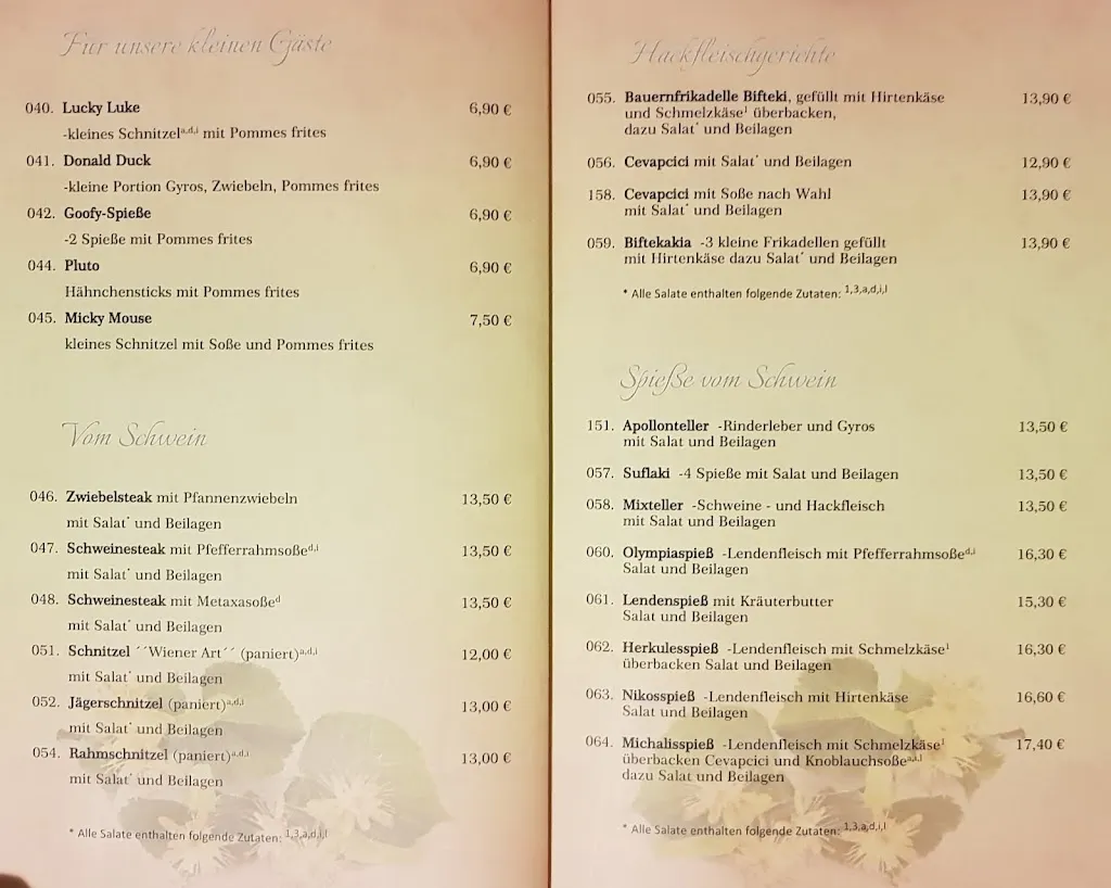 Menu_Gaststätte Zur Linde_Mutterstadt_image_1