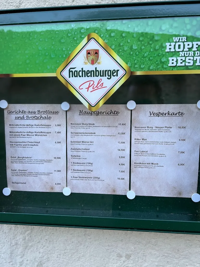 Menu_Burg-Schenke_Nassau_immagine_3