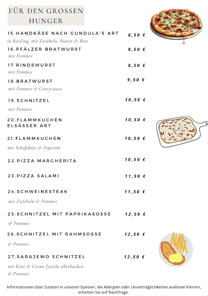Menu_Badeweiherklause Neuhofen_Neuhofen_immagine_1
