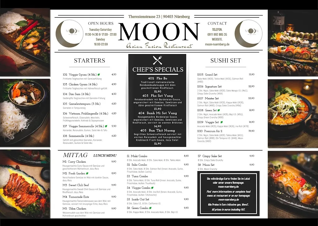 Menu_Moon Restaurant_Nürnberg_immagine_1