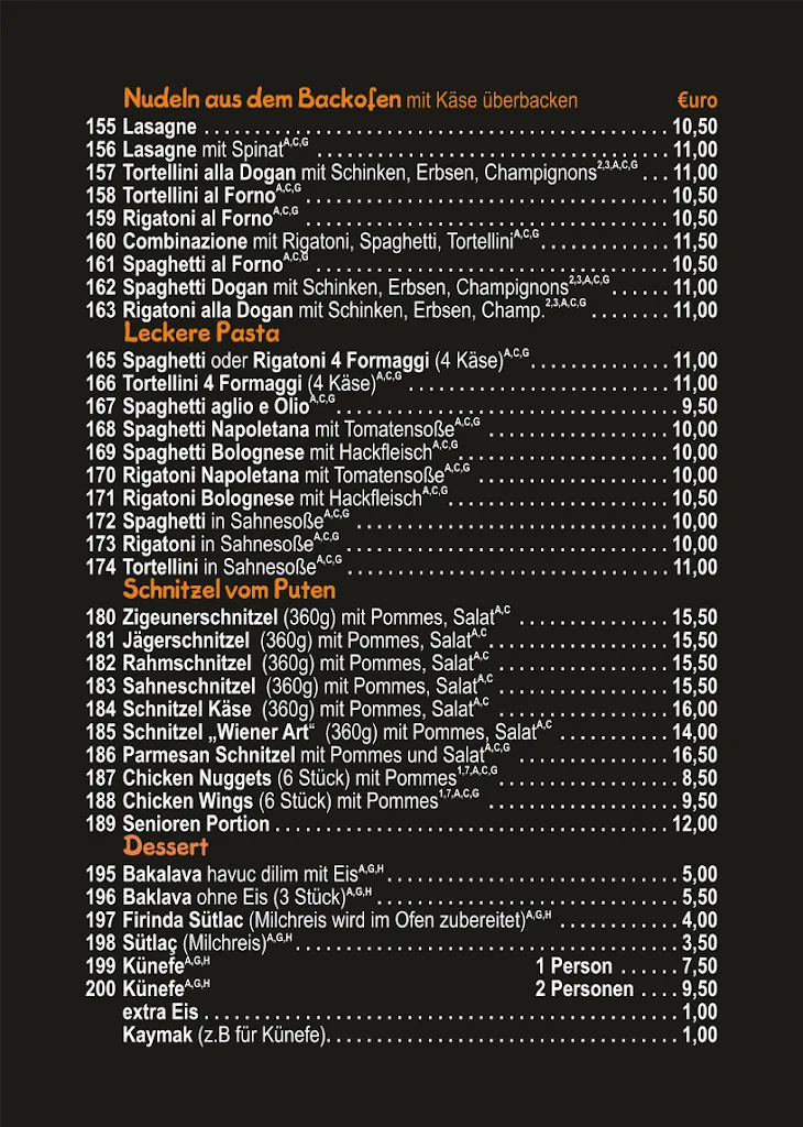 Menu_Dogan Grill Restaurant Offenbach_Queich_immagine_1