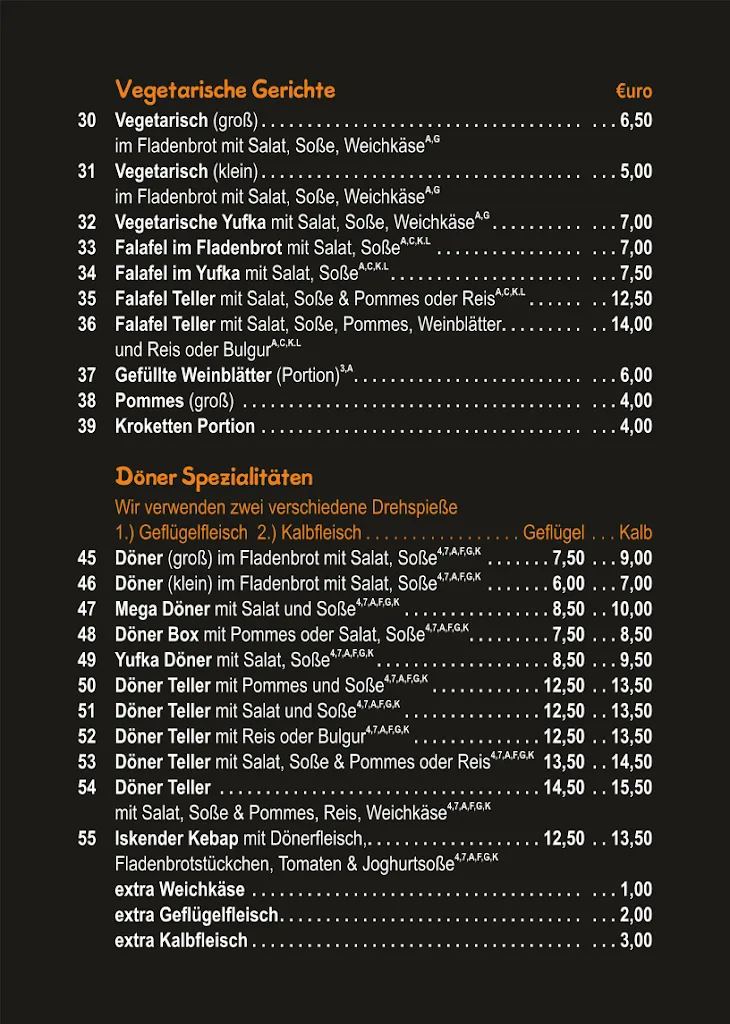 Menu_Dogan Grill Restaurant Offenbach_Queich_immagine_4
