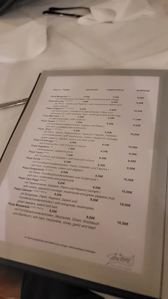 Menu_Ristorante Da Enzo_Otterbach_immagine_2
