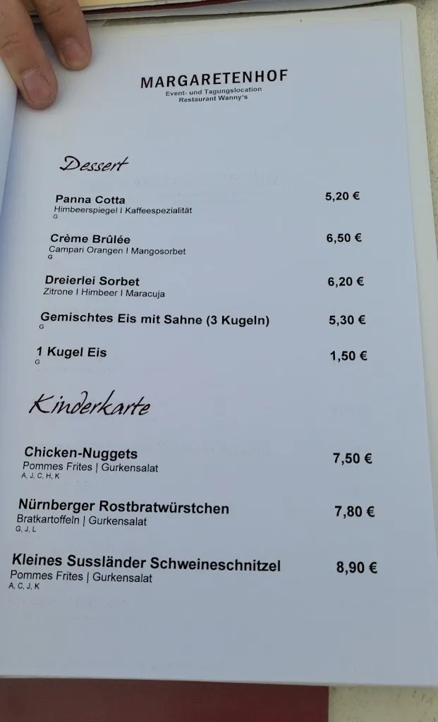 Menu_Restaurant Margaretenhof_Selz_immagine_2