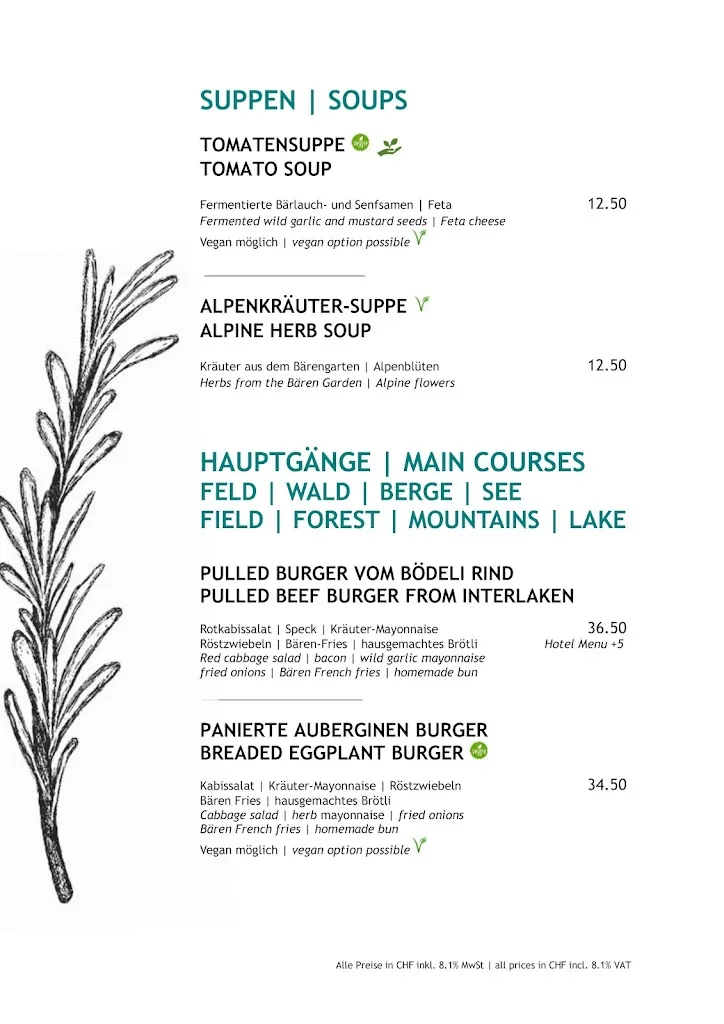 Menu_Alpenkräuter Restaurant Bären_BE_image_2