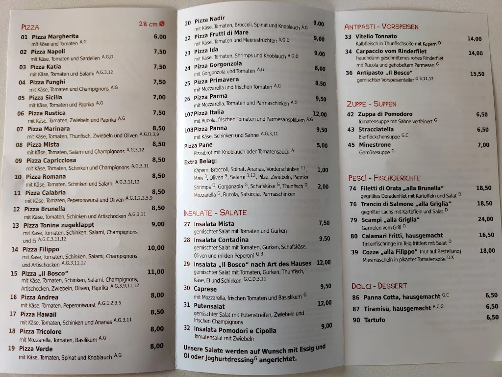 Menu_Ristorante Pizzeria Il Bosco - Offenbach am Main_Main_image_4