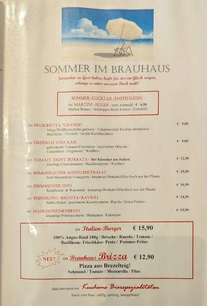 Menu_Kuchems Brauhaus GmbH_Pirmasens_immagine_3