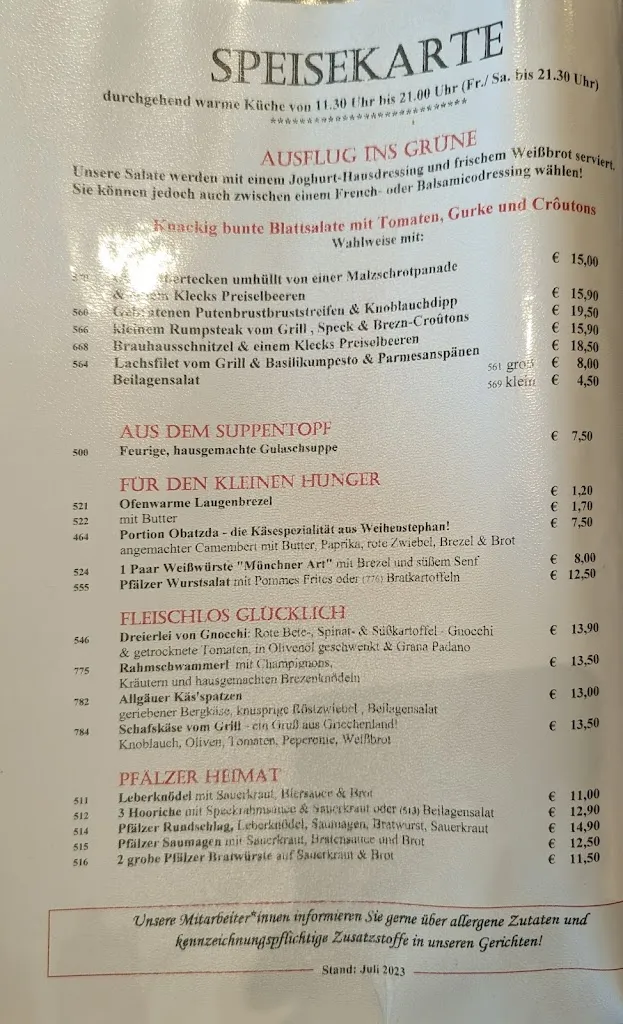 Menu_Kuchems Brauhaus GmbH_Pirmasens_immagine_4