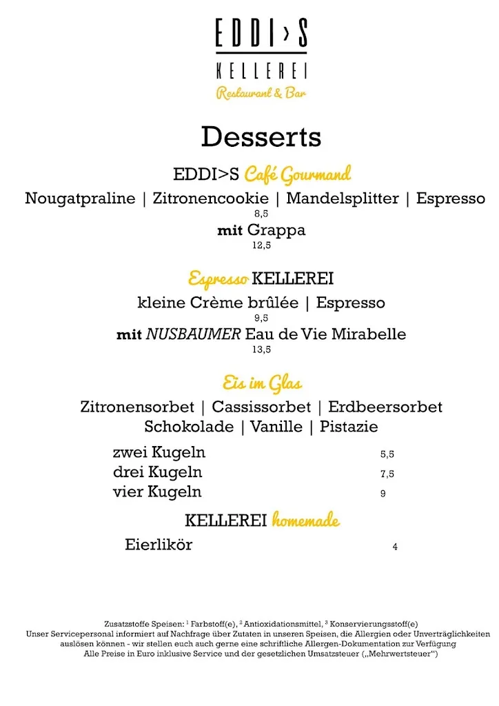 Menu_EDDI'S KELLEREI Restaurant & Bar_Pirmasens_image_2