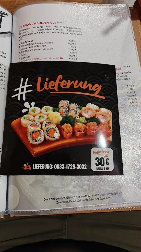 Menu_Okane Pirmasens Restaurant_Pirmasens_immagine_3