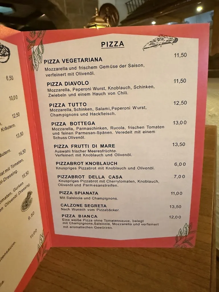 Menu_Ristorante La Bottega_Pirmasens_image_1