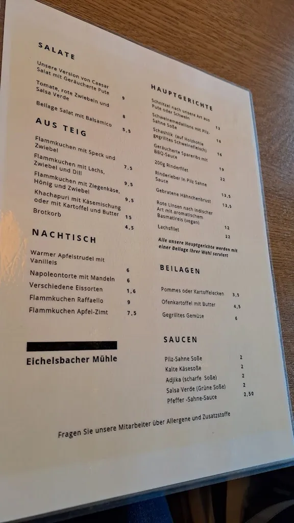 Menu_Eichelsbacher Mühle_Pirmasens_immagine_2