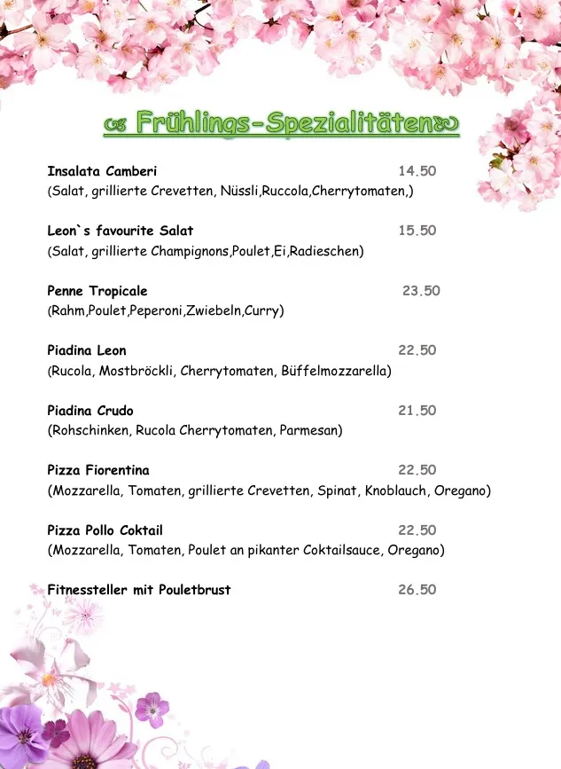 Menu_Restaurant Leon_Ramsen_image_1