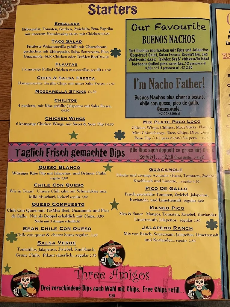 Menu_Tortuga Tex-Mex Bar & Grill_Grafenwöhr_immagine_1