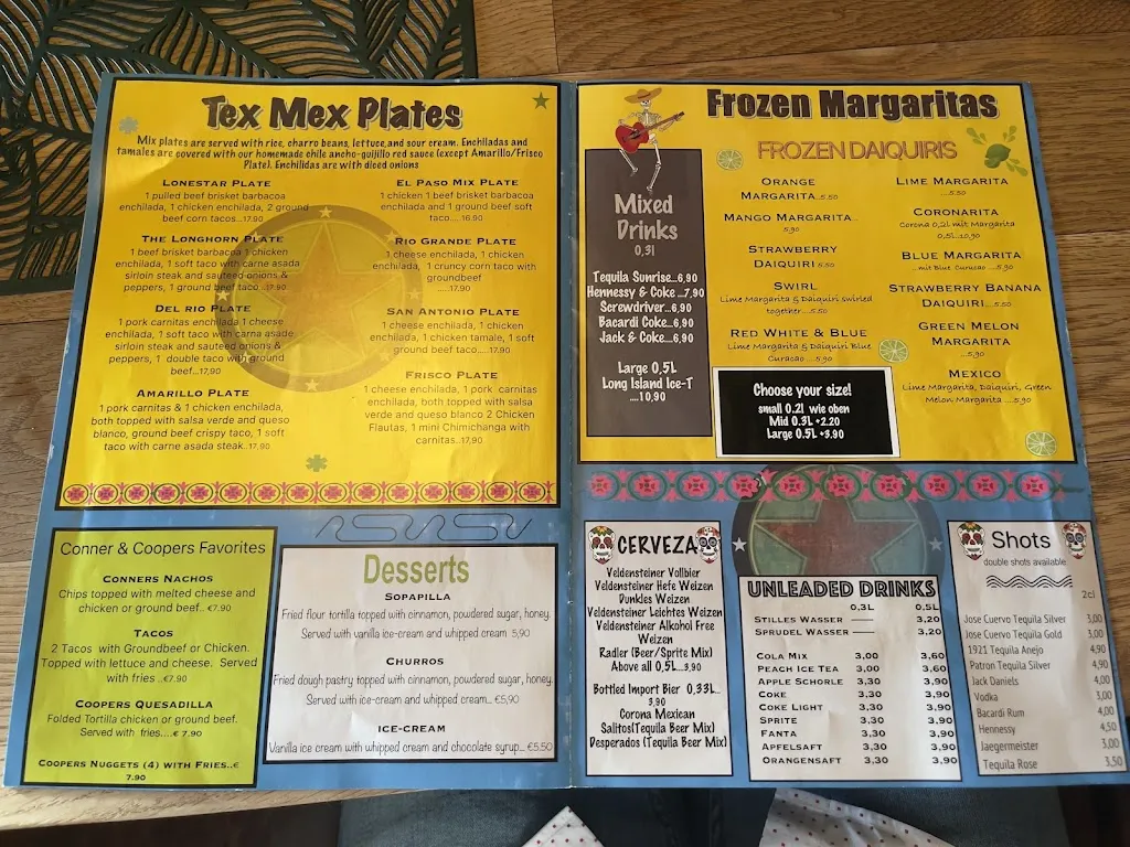 Menu_Tortuga Tex-Mex Bar & Grill_Grafenwöhr_immagine_3