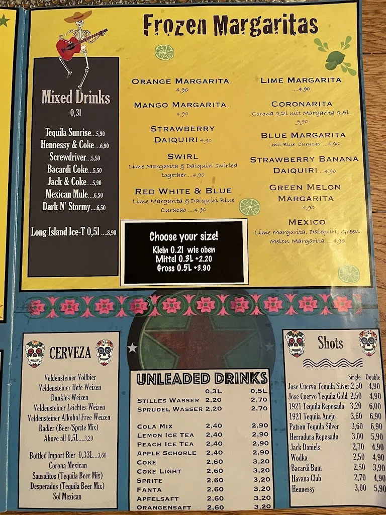 Menu_Tortuga Tex-Mex Bar & Grill_Grafenwöhr_immagine_4