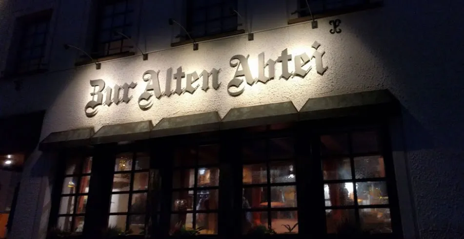 Zur alten Abtei restaurant in Prüm