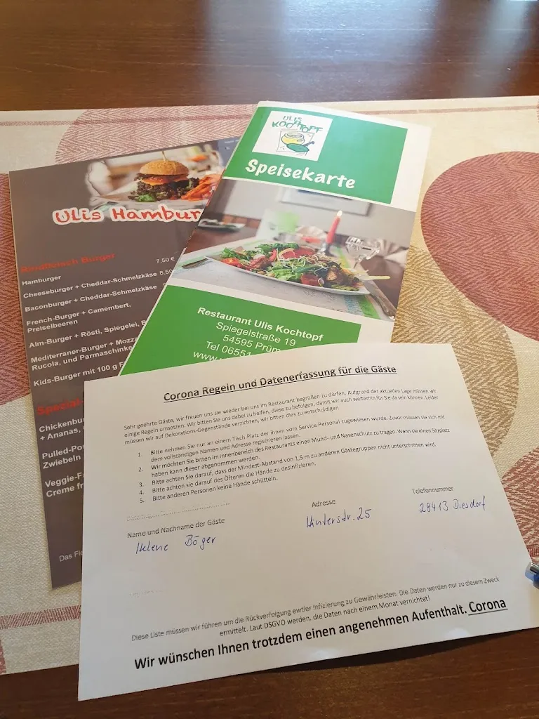 Menu_Ulis-Kochtopf-Restaurant, Partyservice, Grill-Events,_Prüm_immagine_1