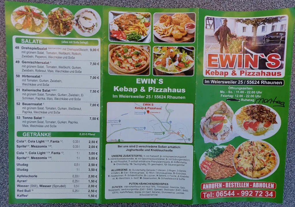 Menu_Ewin’s Döner 55624 Rhaunen_Rhaunen_image_1
