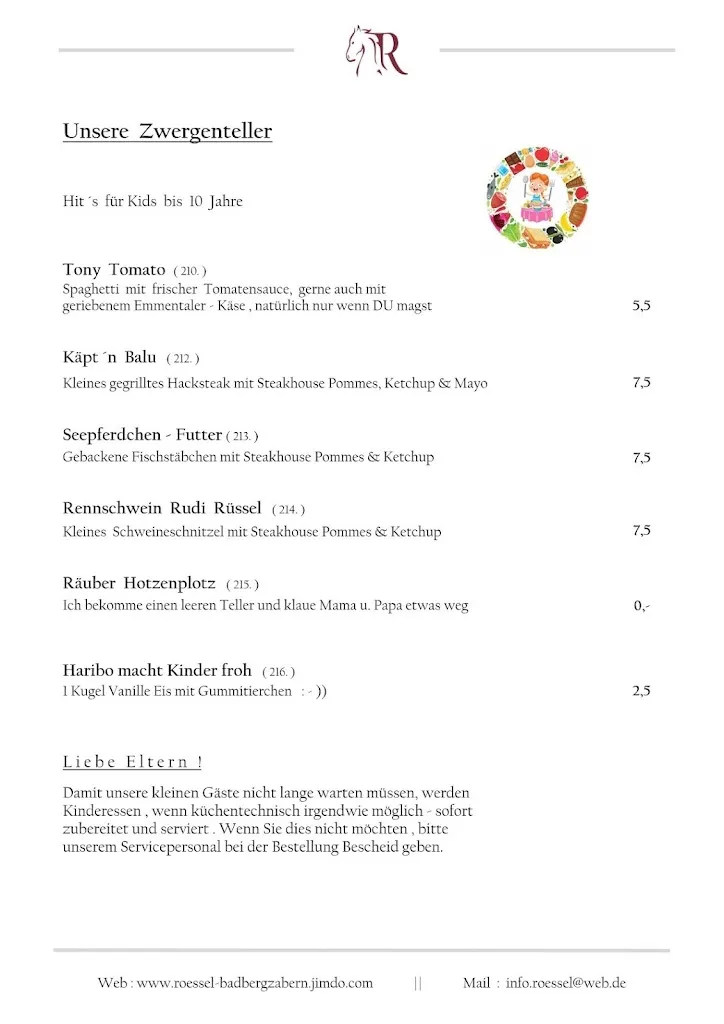 Menu_Restaurant Rössel - „Ihr Pfälzer Grieche“_Bergzabern_image_1