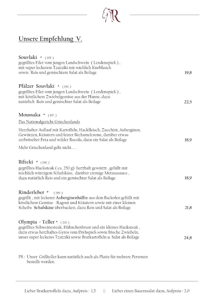 Menu_Restaurant Rössel - „Ihr Pfälzer Grieche“_Bergzabern_image_2