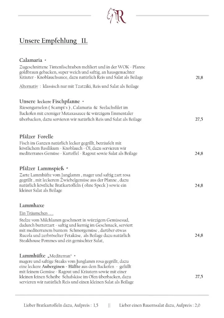 Menu_Restaurant Rössel - „Ihr Pfälzer Grieche“_Bergzabern_image_4