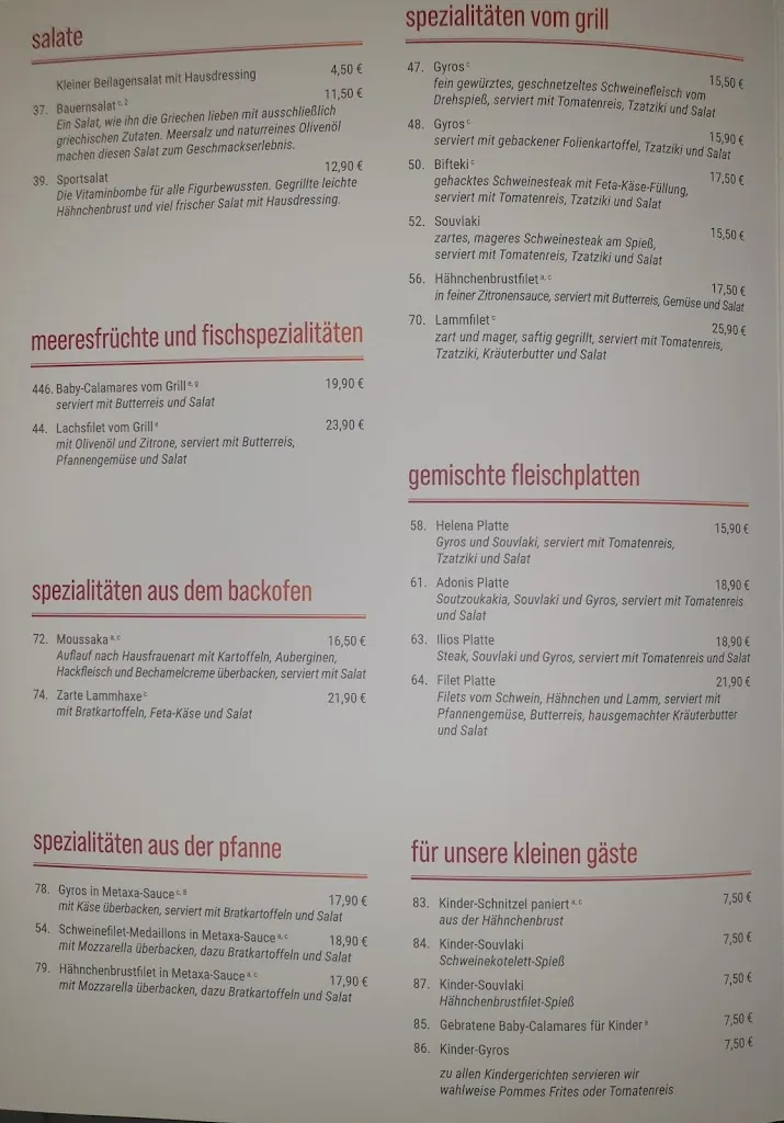 Menu_Ilios Restaurant_Grasbrunn_image_1