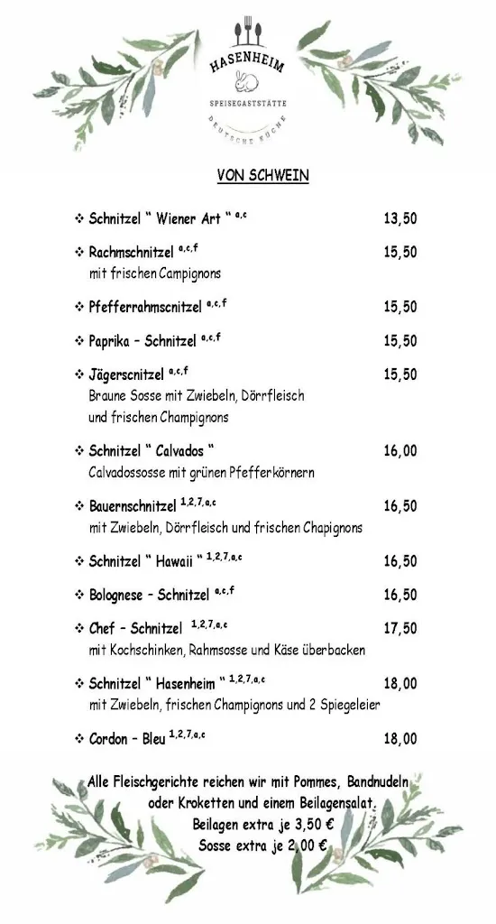 Menü_Hasenheim Speisegaststätte Rimschweiler_Zweibrücken_Bild_1