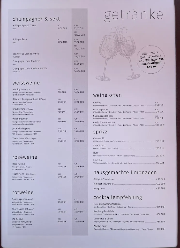 Menu_NOA Restaurant & Loungebar_Zweibrücken_immagine_2