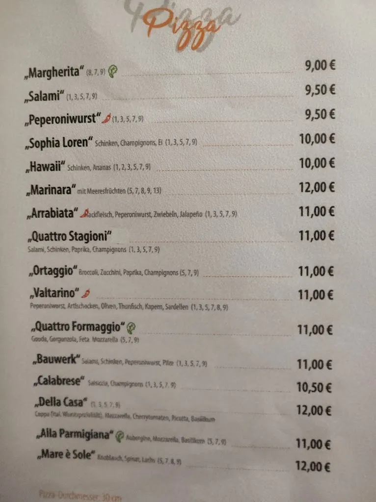Menu_Pizzeria Trattoria la Calabria_Zweibrücken_immagine_3