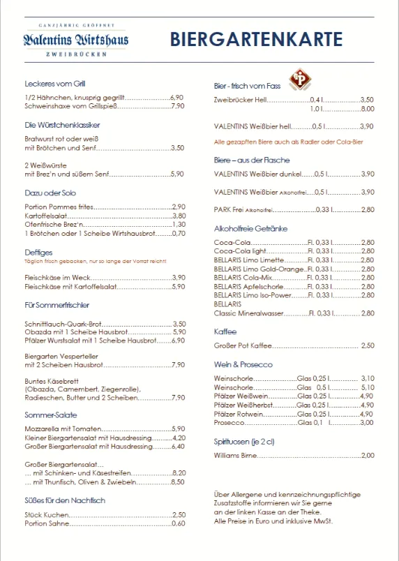 Menu_Valentins Wirtshaus & Biergarten_Zweibrücken_image_2