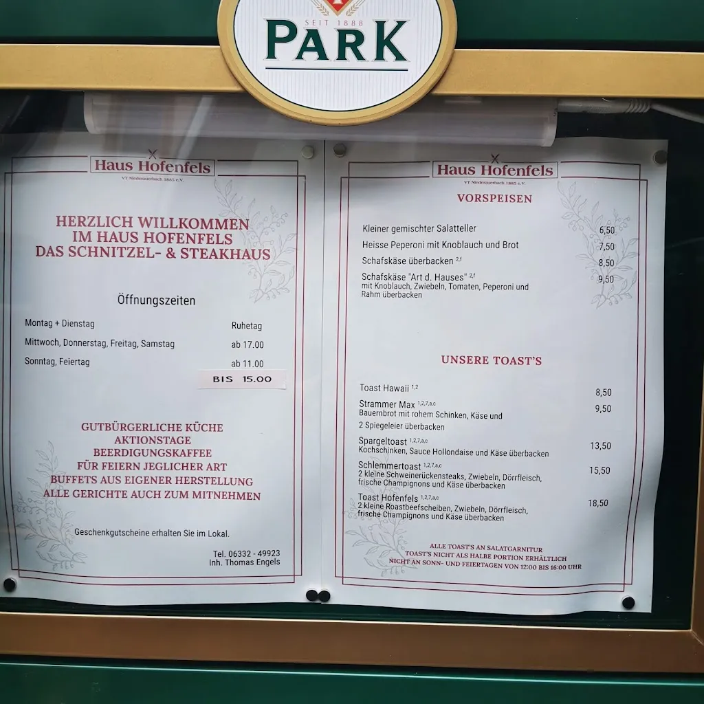 Menu_Haus Hofenfels (früher Auerbacher Hof)_Zweibrücken_image_3